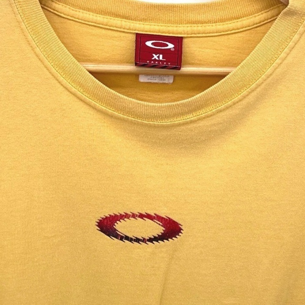 Rare Vintage Oakley Mens XL Y2K Software Ellipse Logo Graphic‎ Tee Skate Surf - Picture 2 of 10